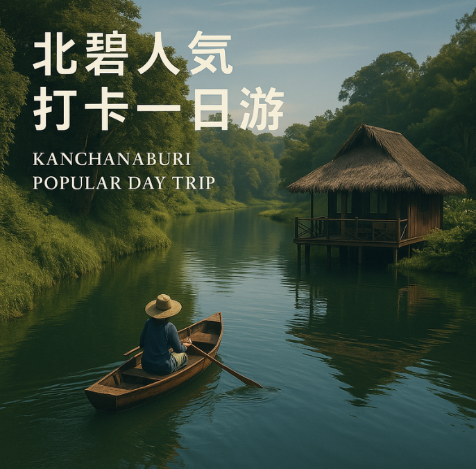 北碧人气打卡一日游｜包车玩遍 Safari Park・仙人掌咖啡厅・森林系湖景秘境